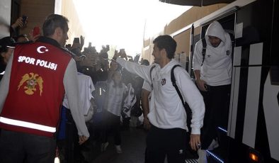 Beşiktaş, Hatayspor maçı için Mersin’de