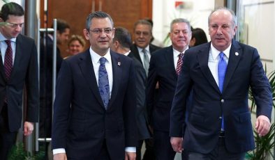 Muharrem İnce’den, Özgür Özel’e ziyaret! Görüşmede ne konuşuldu?