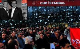 CHP İstanbul İl Başkanlığı önünde aday tepkisi! ‘İthal başkan istemiyoruz’