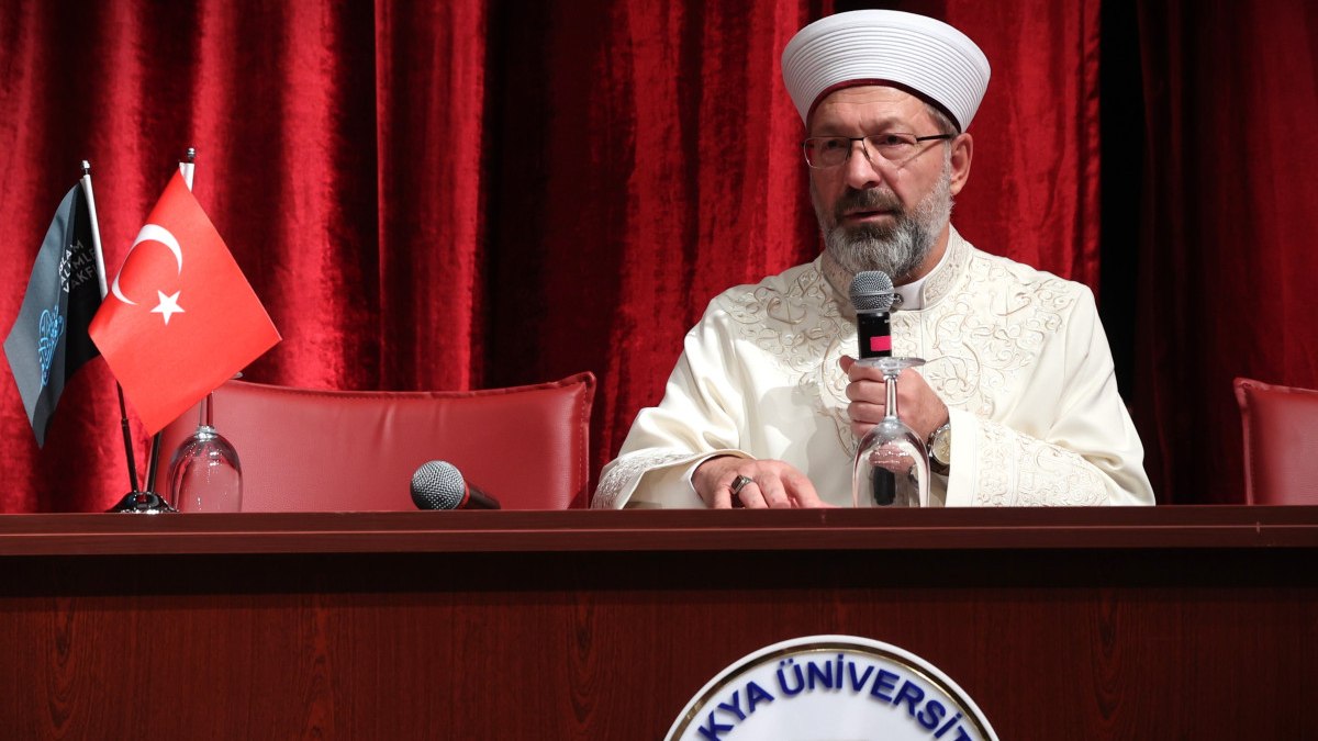 Ali Erbaş: Kudüs’ün kurtuluşu için Müslümanlar birlik olmalı
