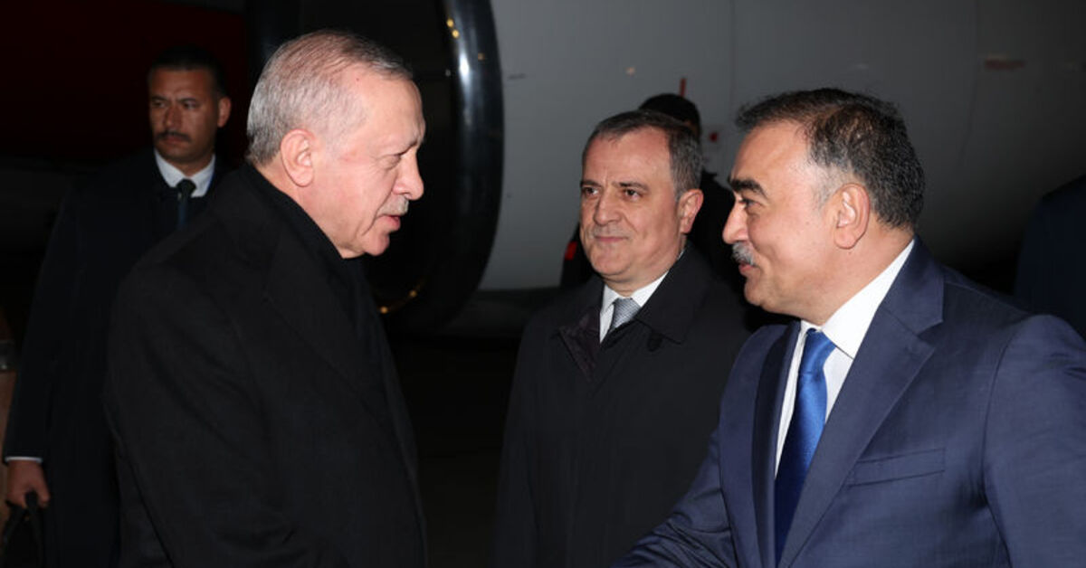 Cumhurbaşkanı Erdoğan Azerbaycan’da
