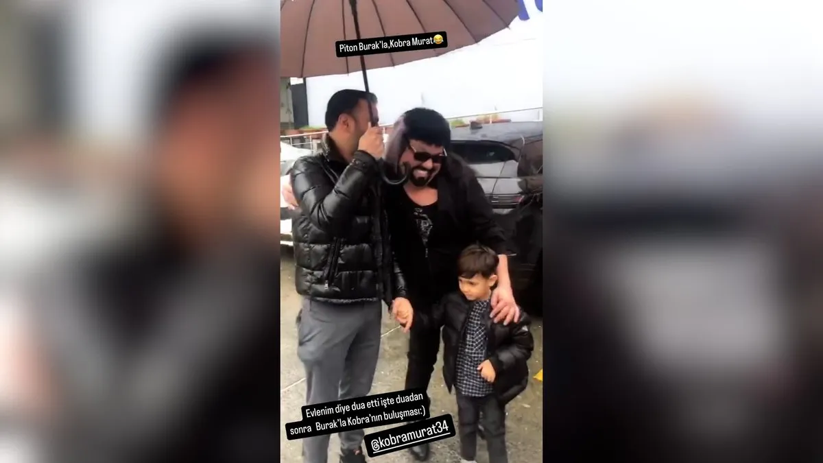 Alişan’dan Kobra Murat’la eğlenceli paylaşım: “Evleneyim diye dua etti şimdi…”