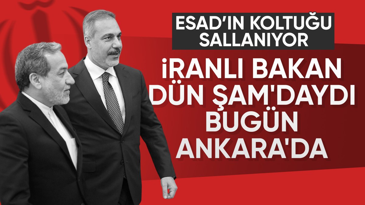 İran’dan mekik diplomasisi: Dün Şam, bugün Ankara