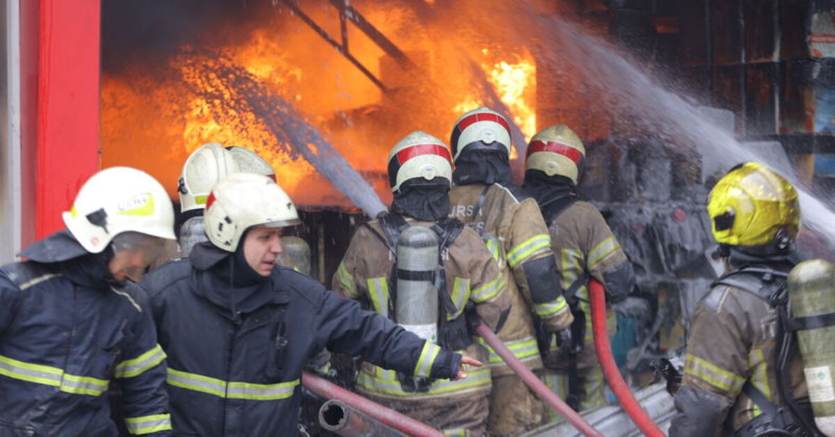 Yağ bayisi küle döndü!